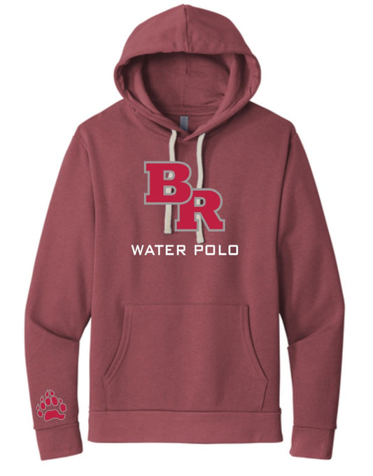 Bear River High School Hoodie Heather Maroon