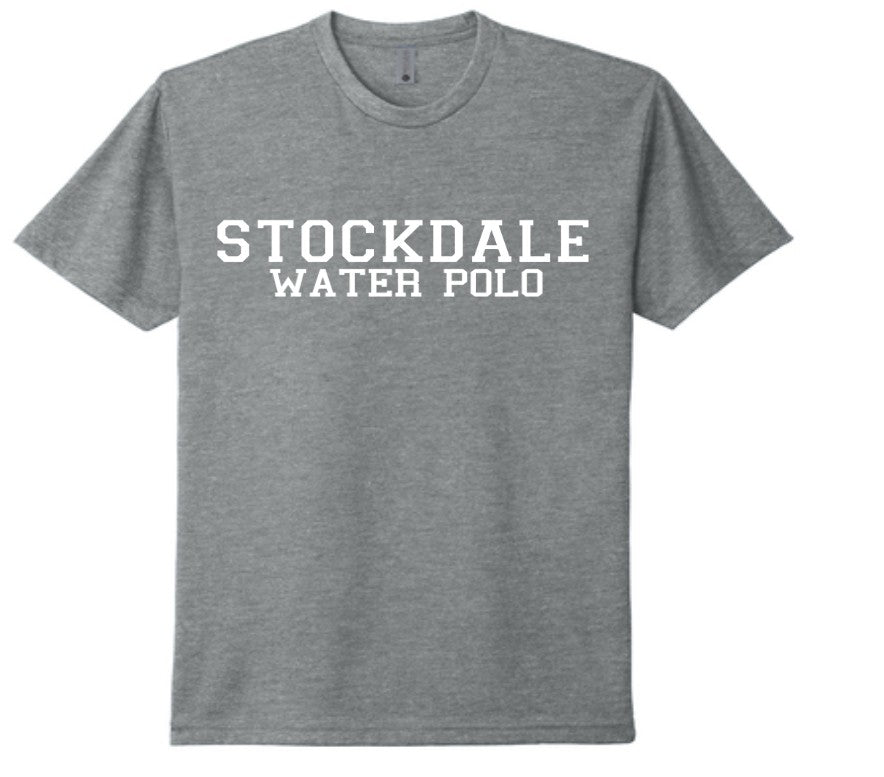 Stockdale High School Team Dark Heather Grey Shirt Word Logo
