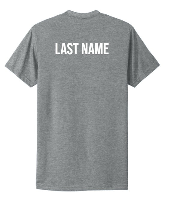 Stockdale High School Team Dark Heather Grey Shirt Word Logo