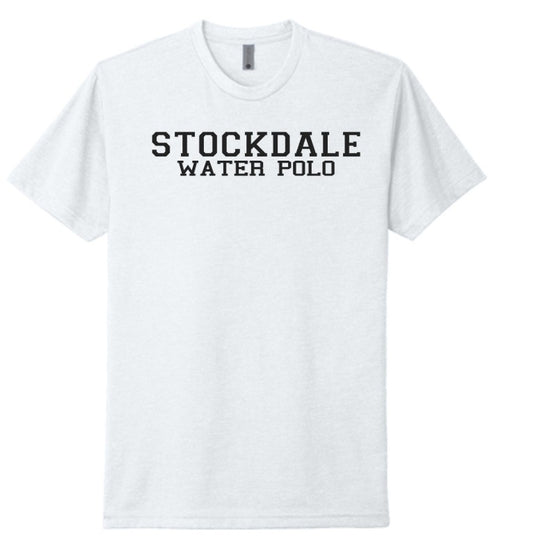 Stockdale High School Team White Shirt Word Logo