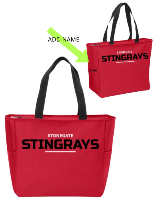Stonegate Stingrays Tote: With Zipper