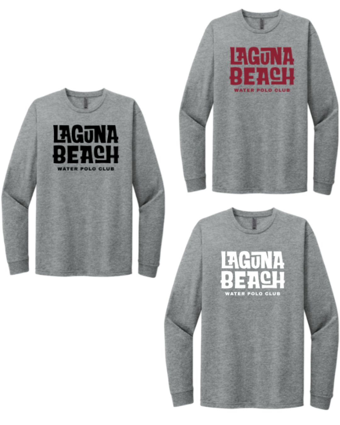 Laguna Beach WPC Adult Long Sleeve Dk Heather Grey