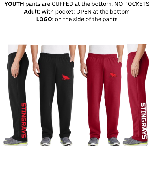 Stonegate Stingrays Adult Sweatpants