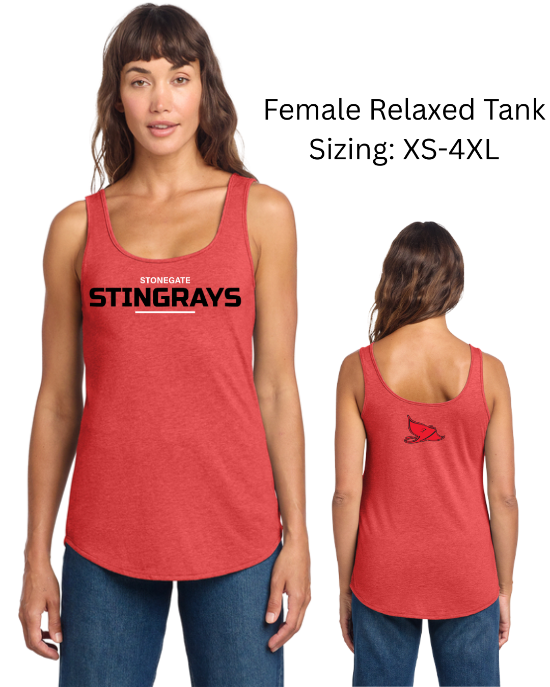 Stonegate Stingrays Female Relaxed Tank