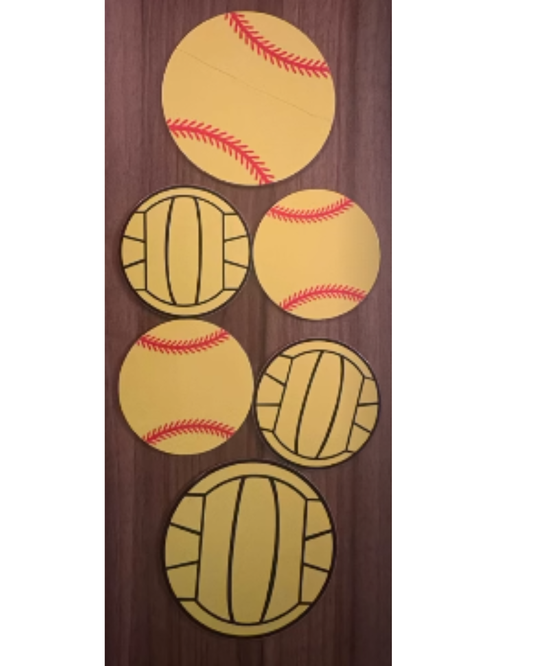 Sports Ball Key Chain