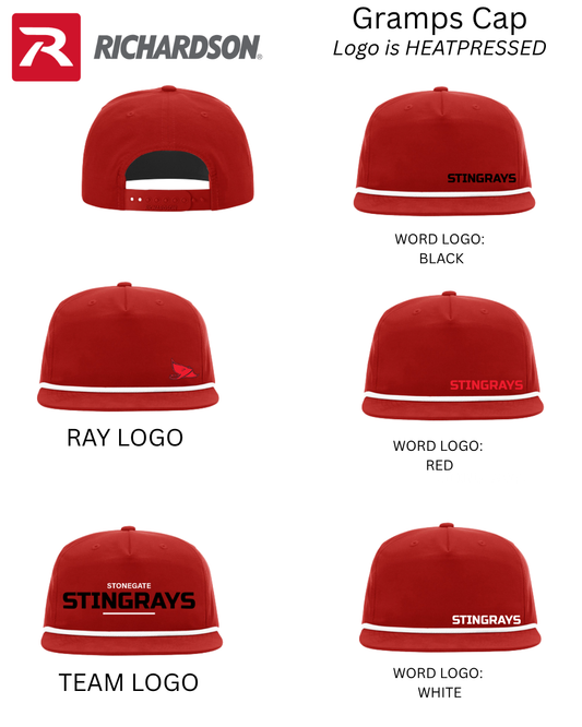 Stonegate Stingrays: Hat:  RICHARDSON  Gramps Cap