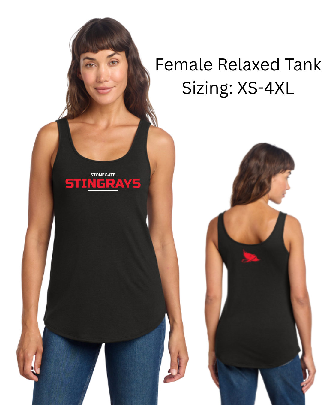 Stonegate Stingrays Female Relaxed Tank