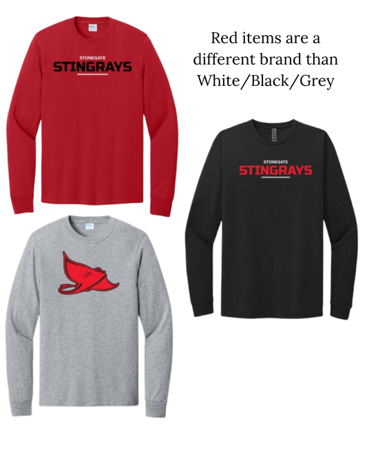 Stonegate Stingrays YOUTH Long Sleeve