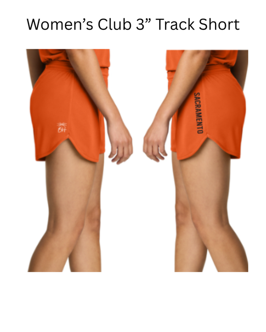 Sac Polo Women’s Club 3” Track Short