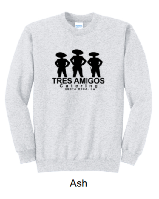 Tres Amigos Catering Unisex Crewneck