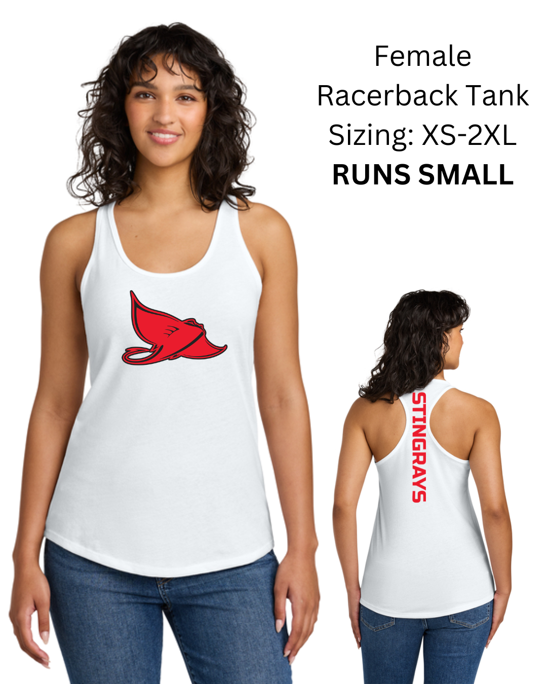 Stonegate Stingrays Female Racerback Tank Top