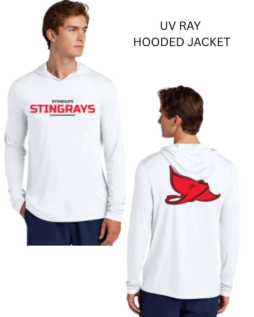 Stonegate Stingrays Hooded UV Long Sleeve