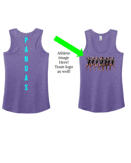 Custom Ladies Casual Racerback Tank Top