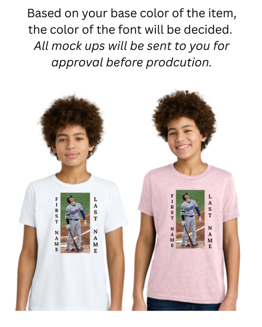 Custom Photo Youth/Toddler Shirts