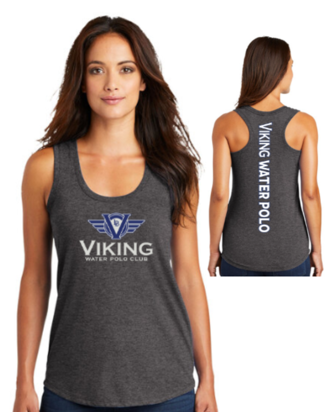 Viking Water Polo Club Active Racerback Tank Top
