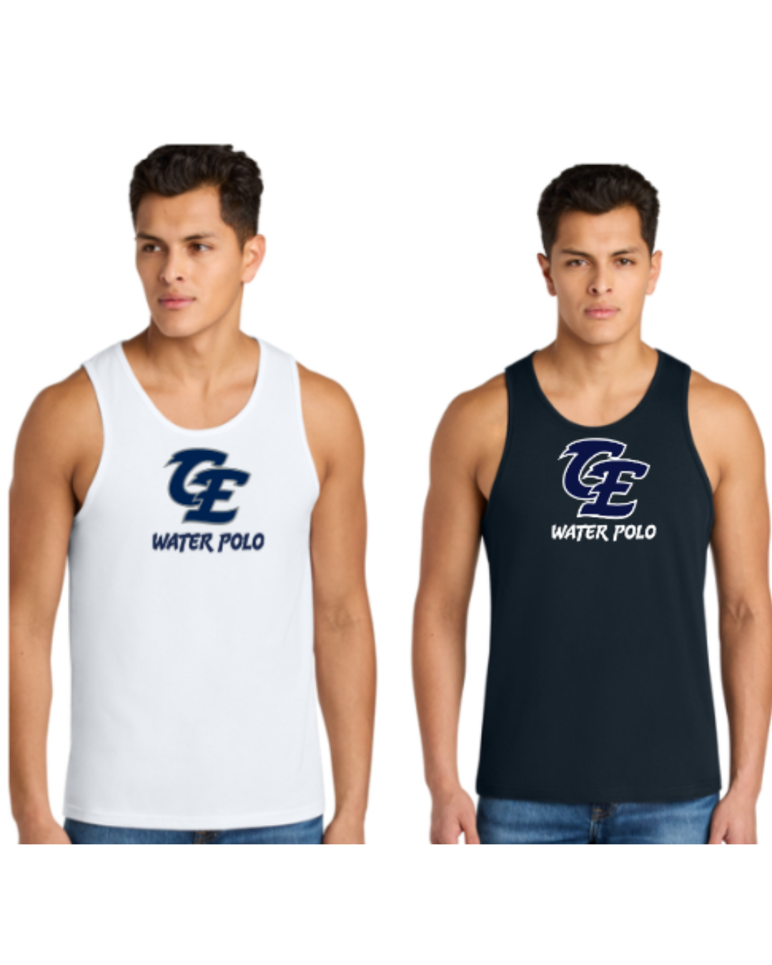 Clovis East HS Male Tank Top Black