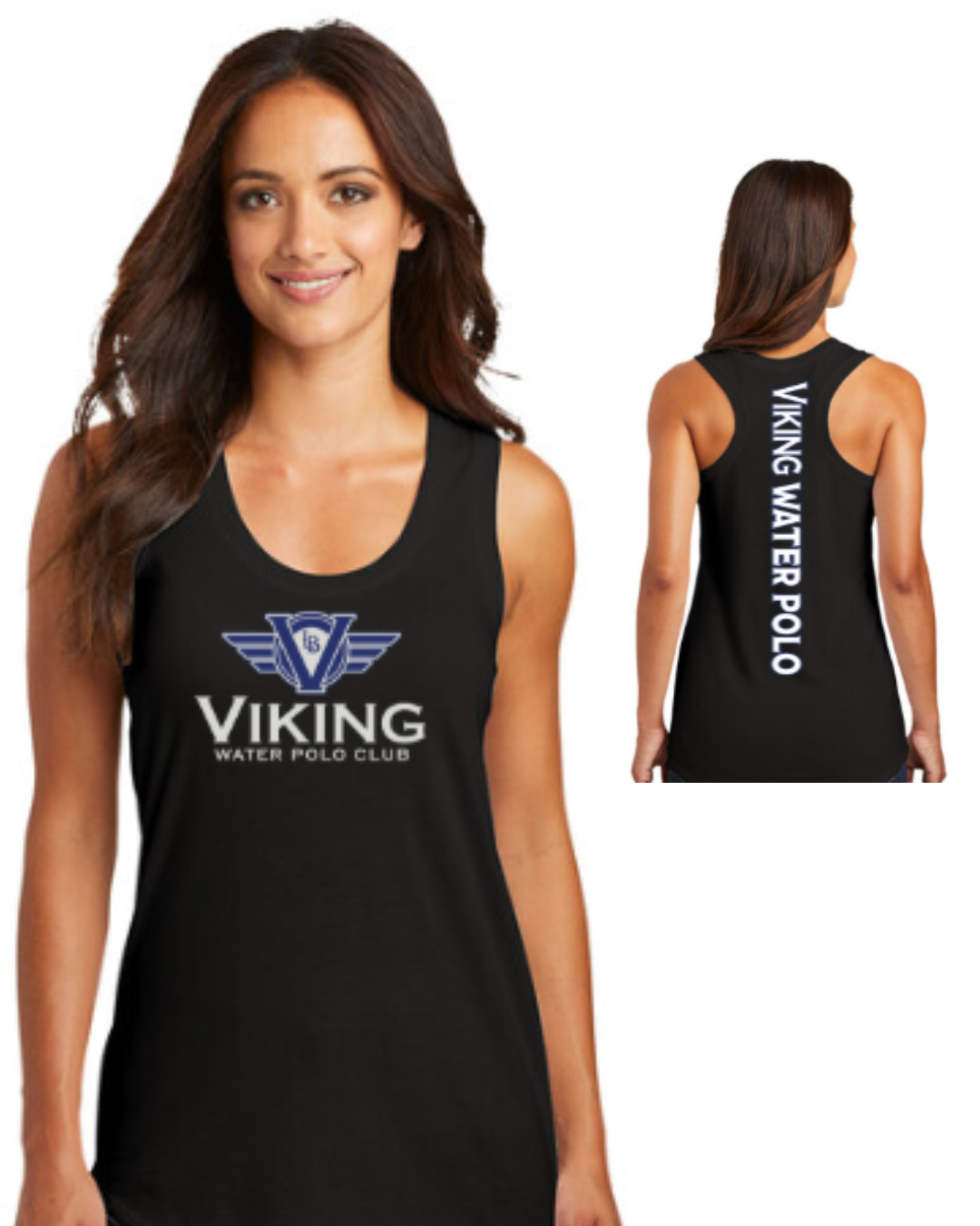 Viking Water Polo Club Active Racerback Tank Top