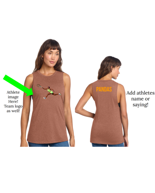 Custom Ladies Muscle Tank