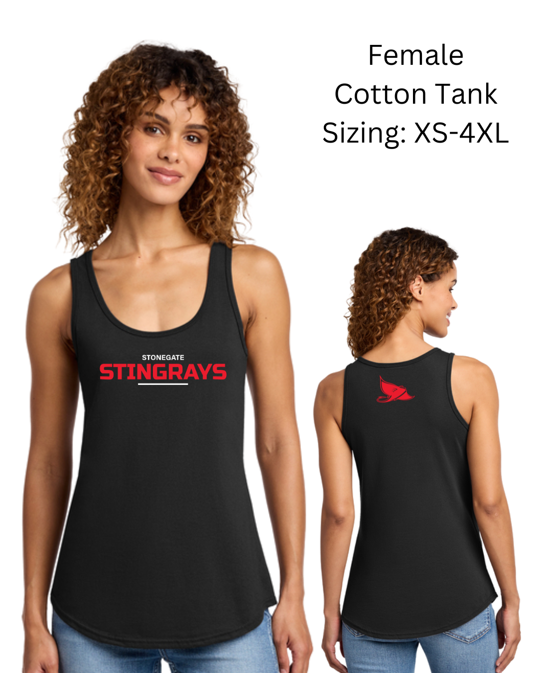 Stonegate Stingrays Female Tank Tops