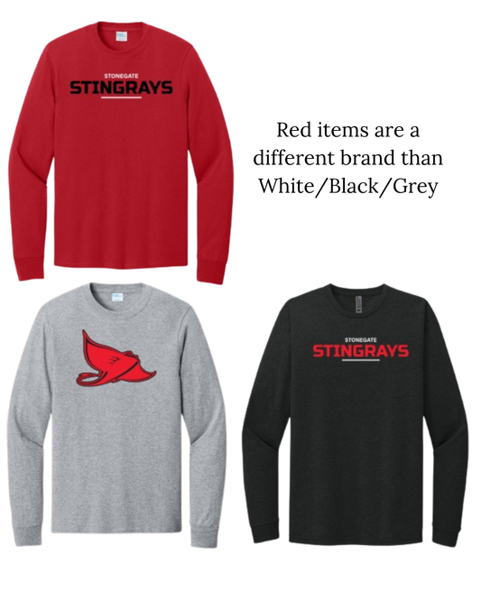 Stonegate Stingrays Adult Long Sleeves