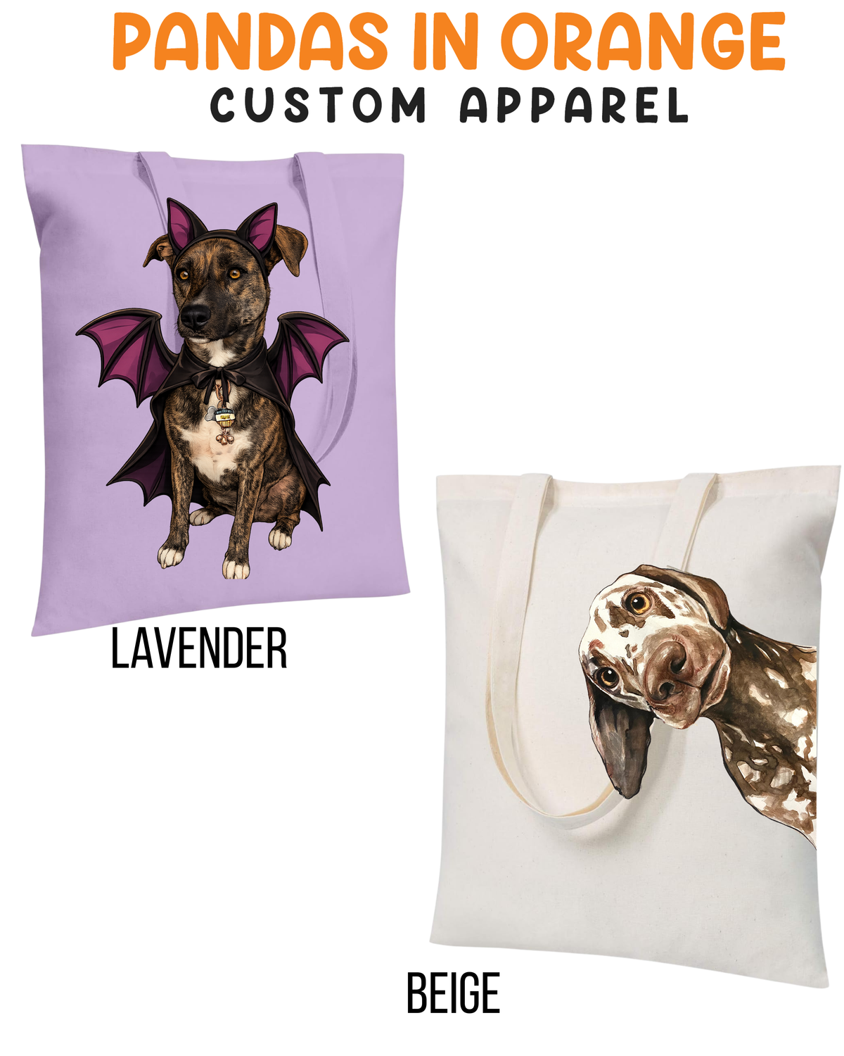 CUSTOM PET:  Light Weight Tote