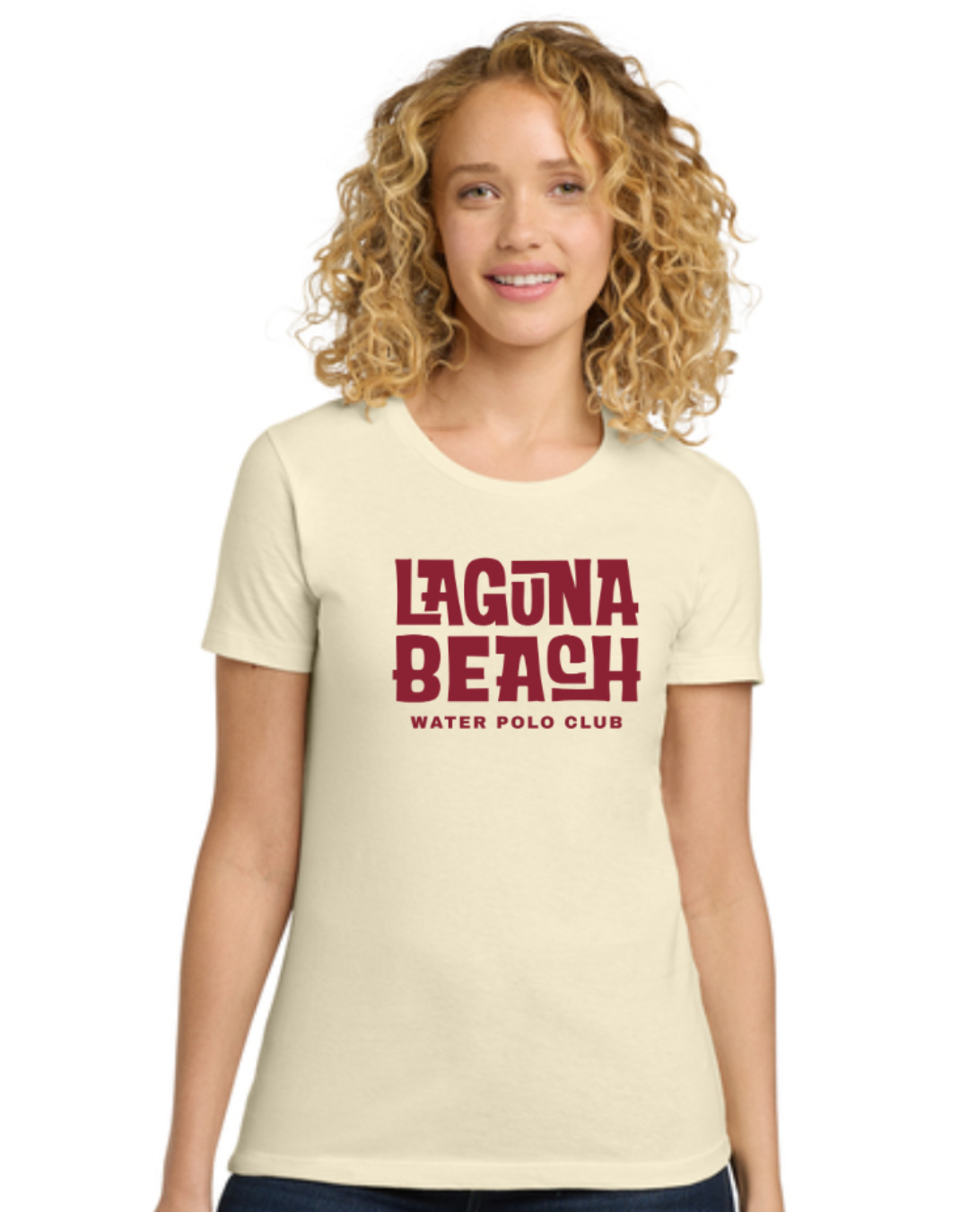 Laguna Beach Water Polo Club Women's Cut Shirt Natural
