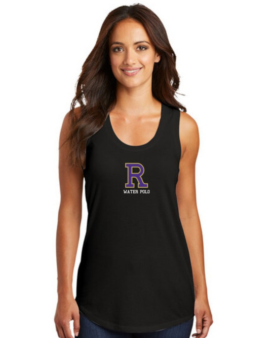 Ridgeview High School Ladies Active Racerback Tank Top Black