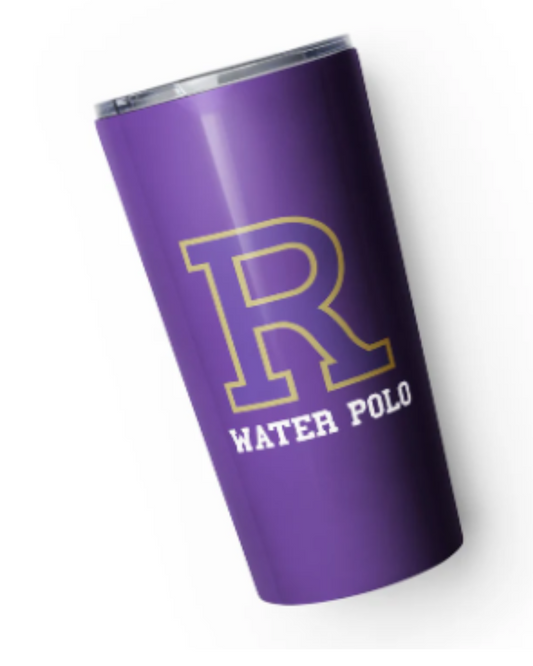 Ridgeview High School Tapered stainless steel tumbler  Purple