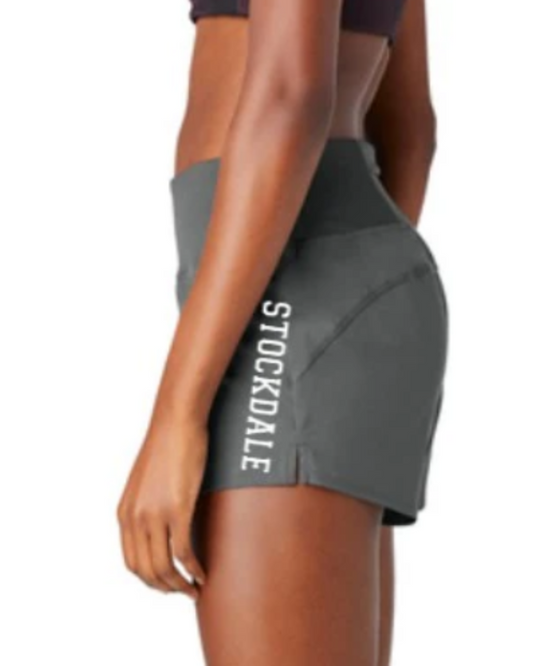 Stockdale High School Female Shorts Iron Grey Stockdale Logo