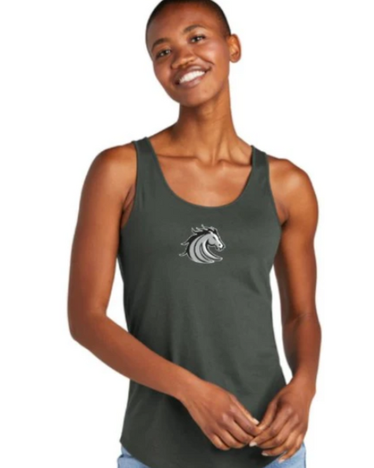 Stockdale High School Female Relaxed Tank Deepest Grey