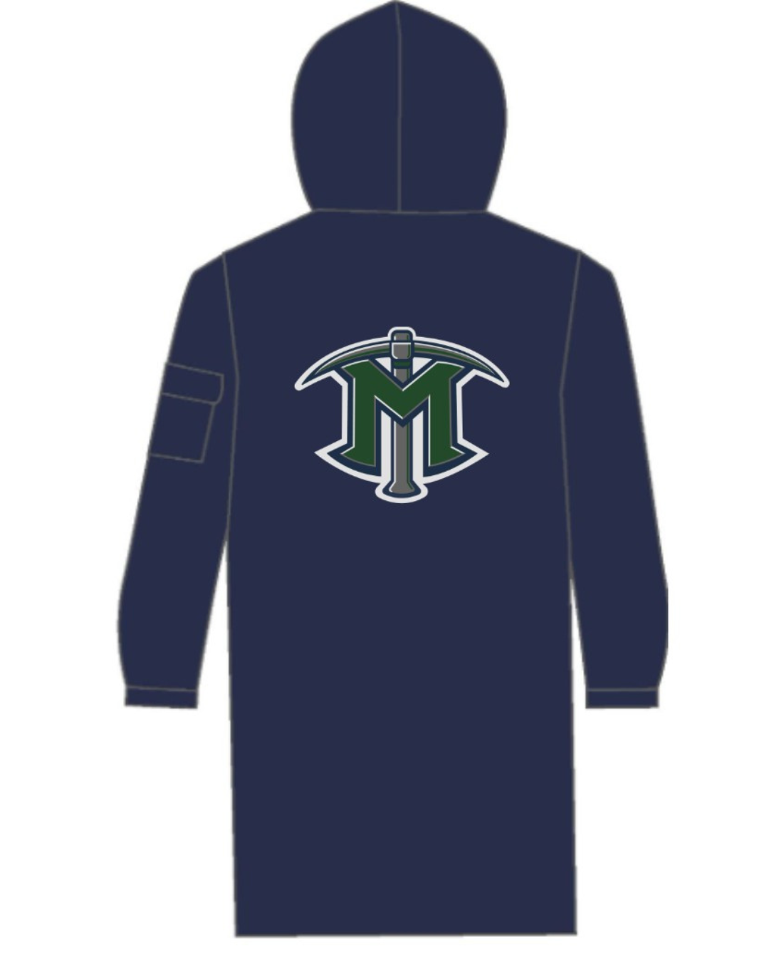 El Diamante High School Parka Navy