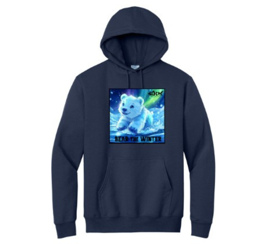 BEAR THE WINTER Adult Hoodie