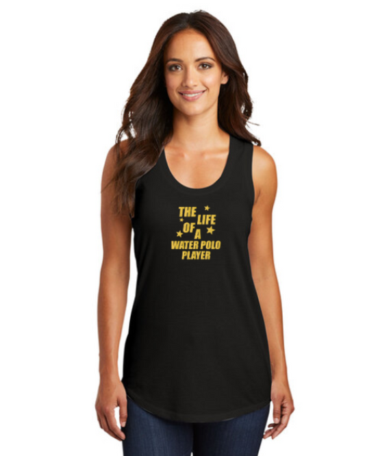 Del Oro High School Ladies Casual Racerback Tank Top Black  Life of..