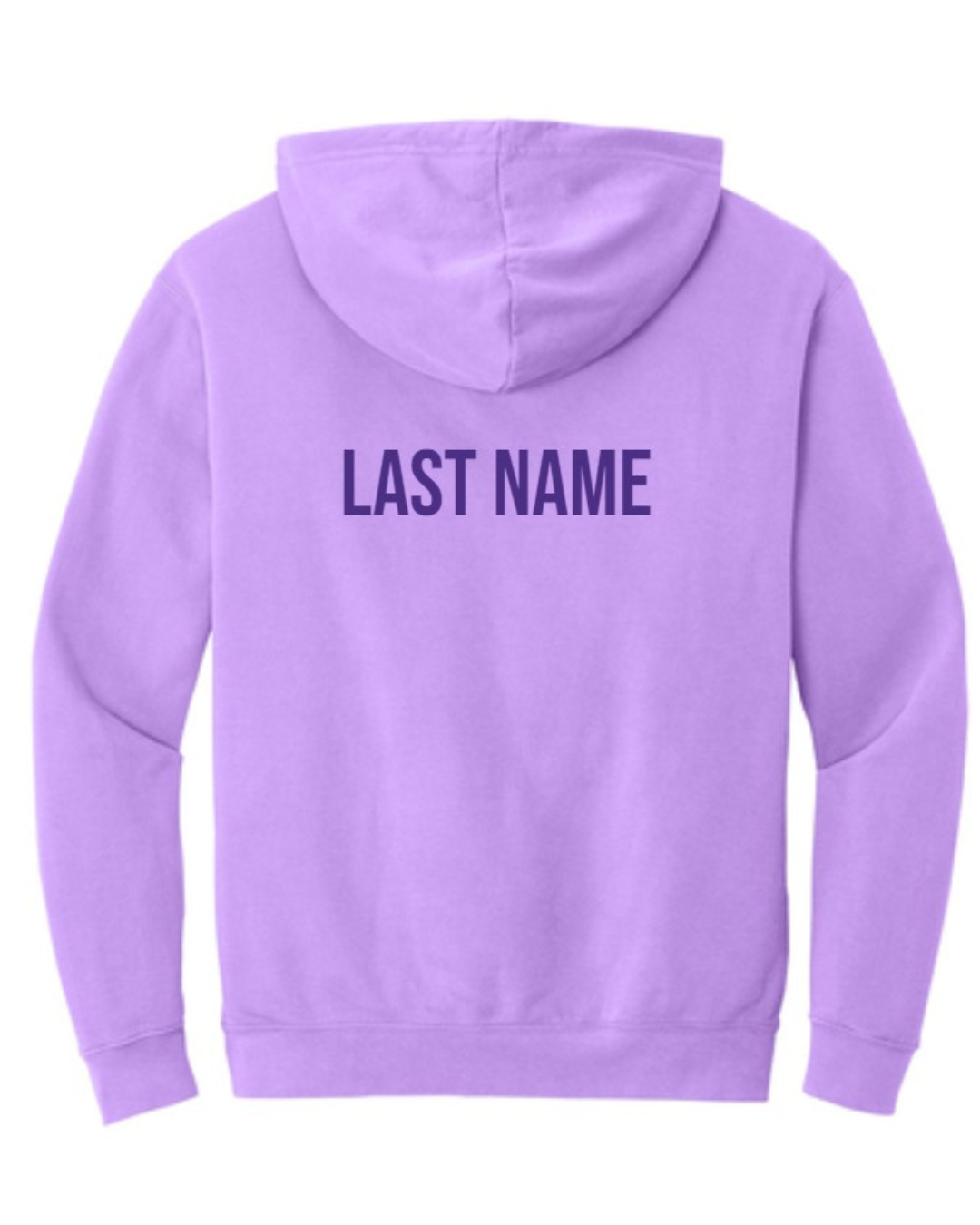 Ridgeview High School Hooded Sweatshirt Neon Violet