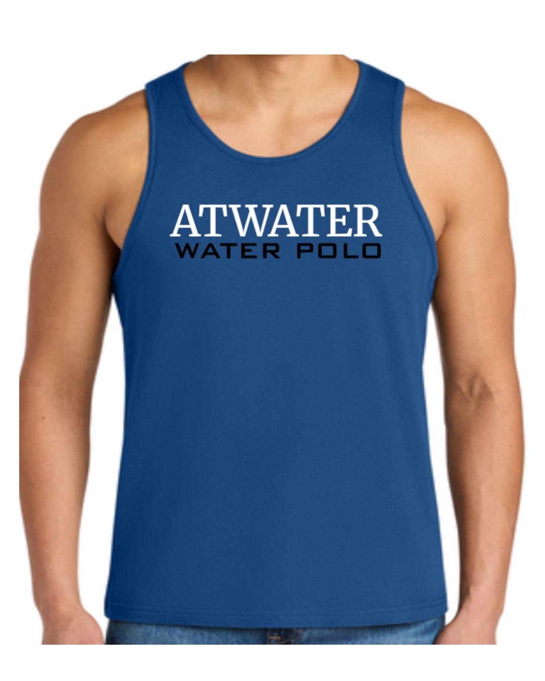 Atwater High School Male Tank Top Royal