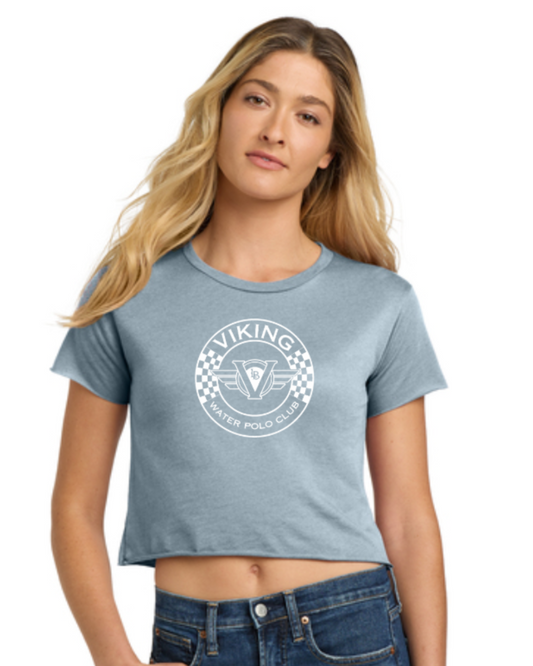 Viking Water Polo Club Crop Top Circle Logo