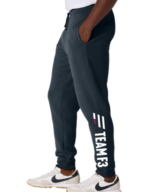 Team F3 Fleece Track Outfit Joggers Navy