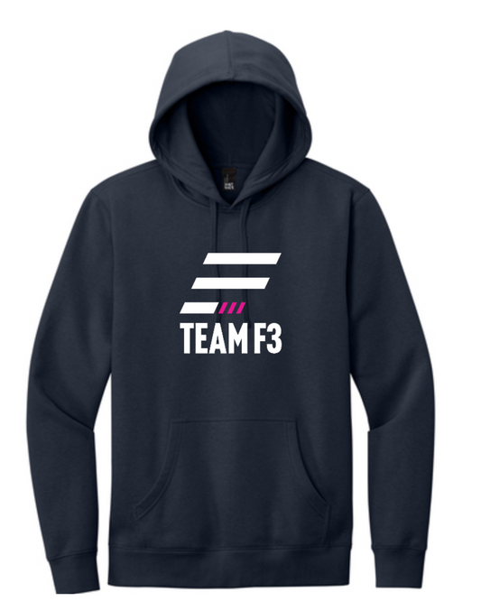 Team F3 Fleece Track Outfit Hoodie Navy