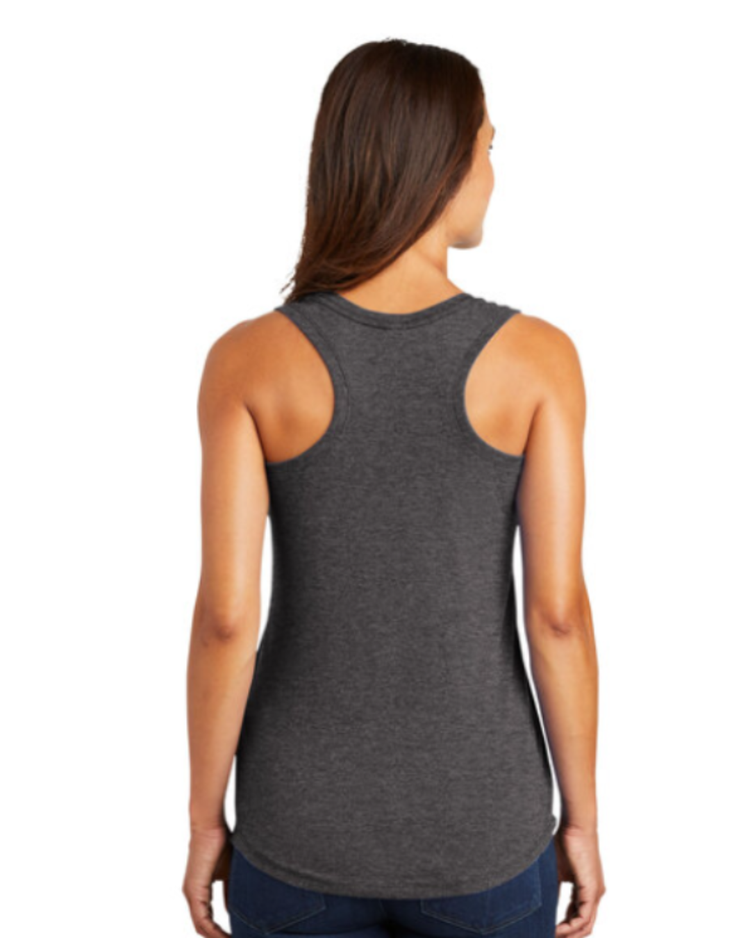 Viking Water Polo Club Active Racerback Tank Top Circle Logo