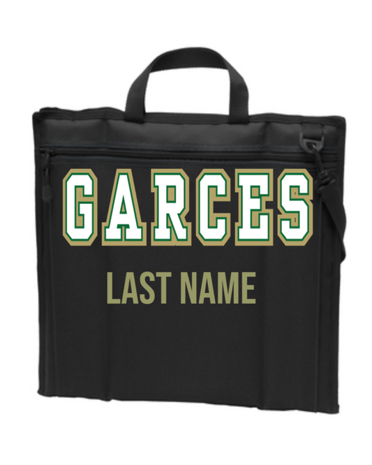 Garces Memorial High School Stadium Chair Garces Logo