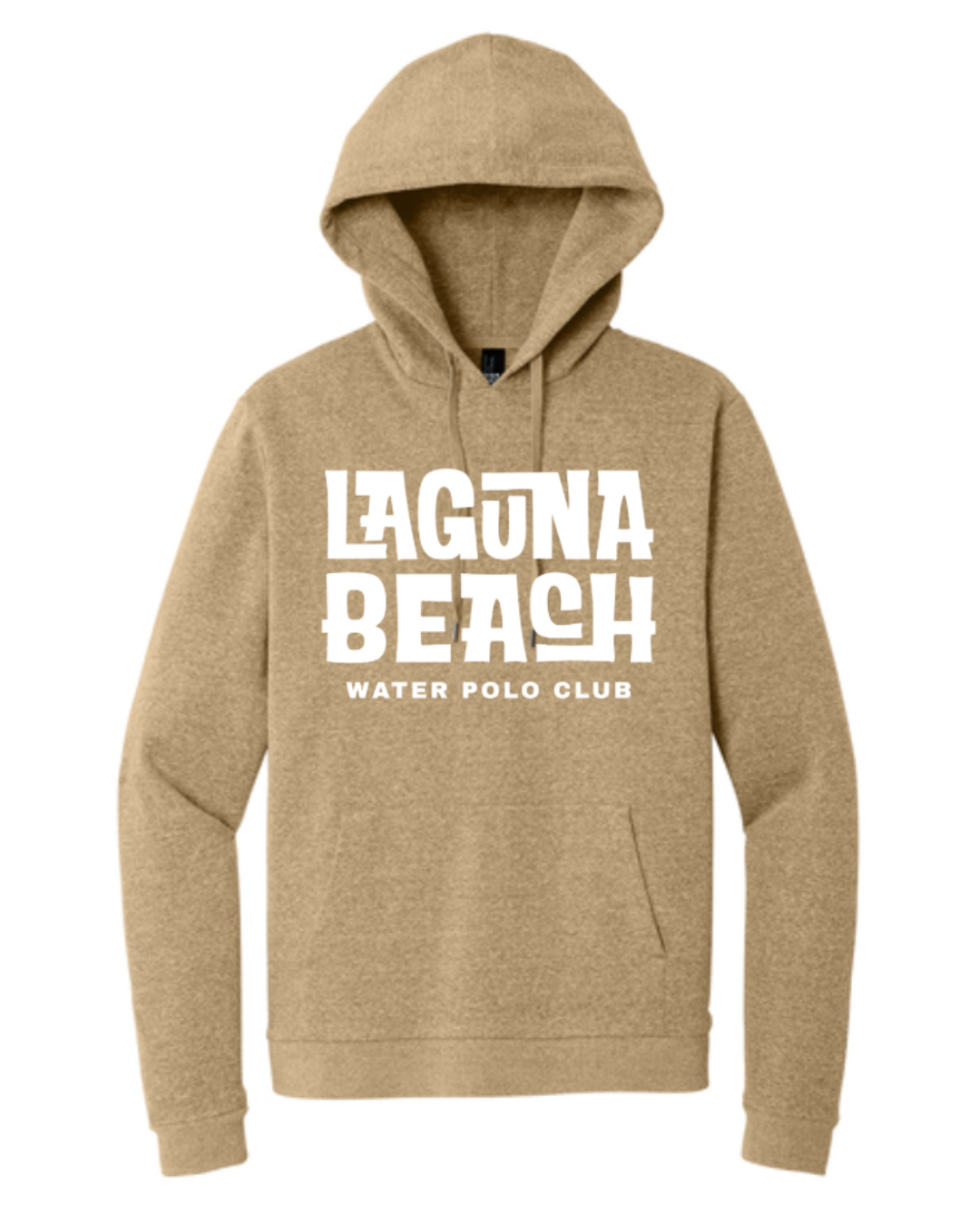 Laguna Beach Water Polo Club Adult Hoodie Tan