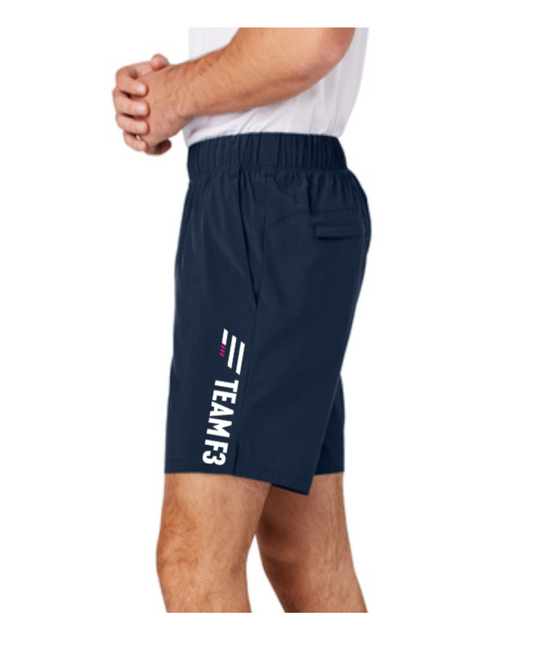 Team F3 Fleece Male Shorts True Navy