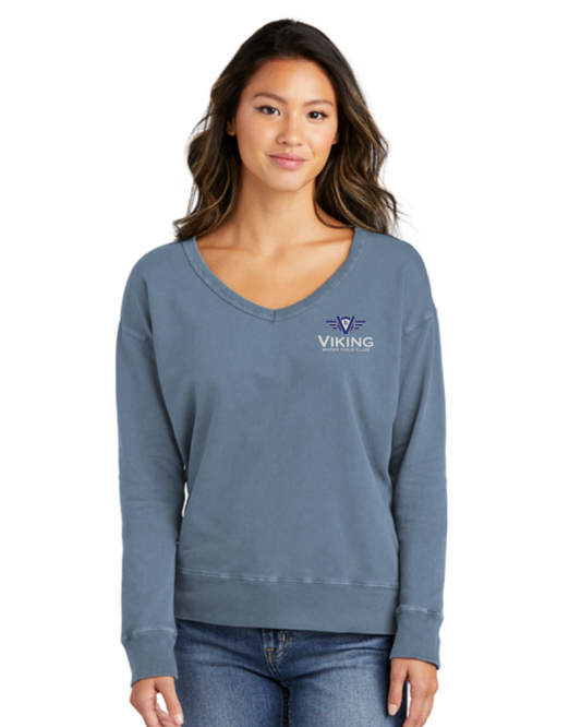 Viking Water Polo Club Female V Neck Sweatshirt