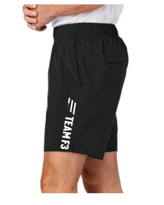 Team F3 Male Shorts Black