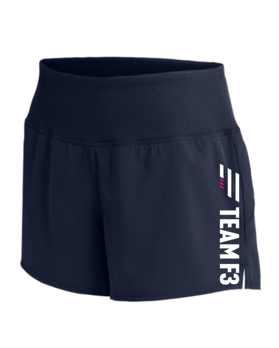 Team F3 Female Shorts True Navy