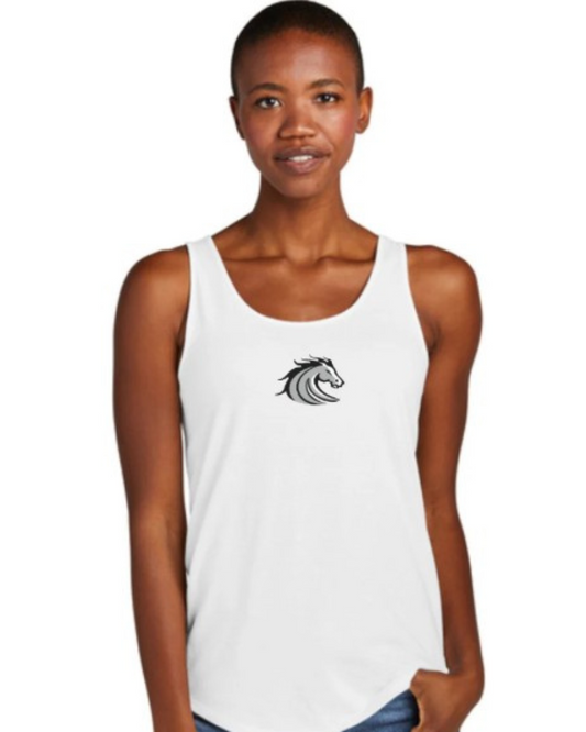 Stockdale High School Female Relaxed Tank White