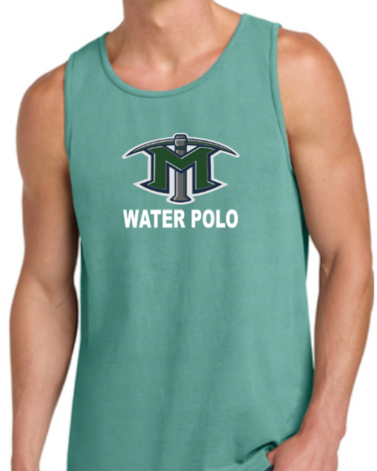 El Diamante High School Male Tank Top Seafoam