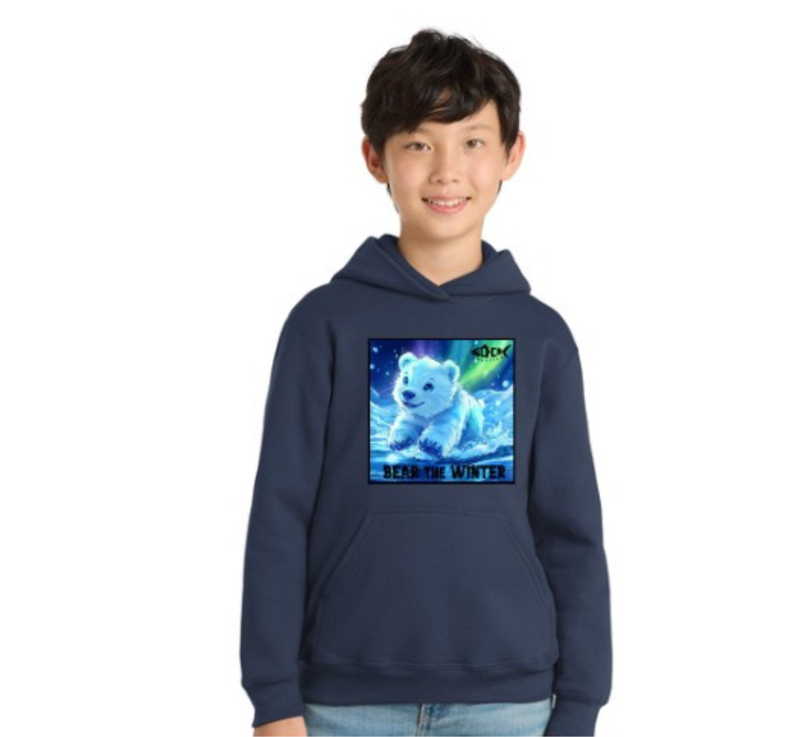 BEAR THE WINTER Youth Hoodie