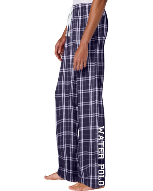 Ridgeview High School Flannel Pants Purple/ White