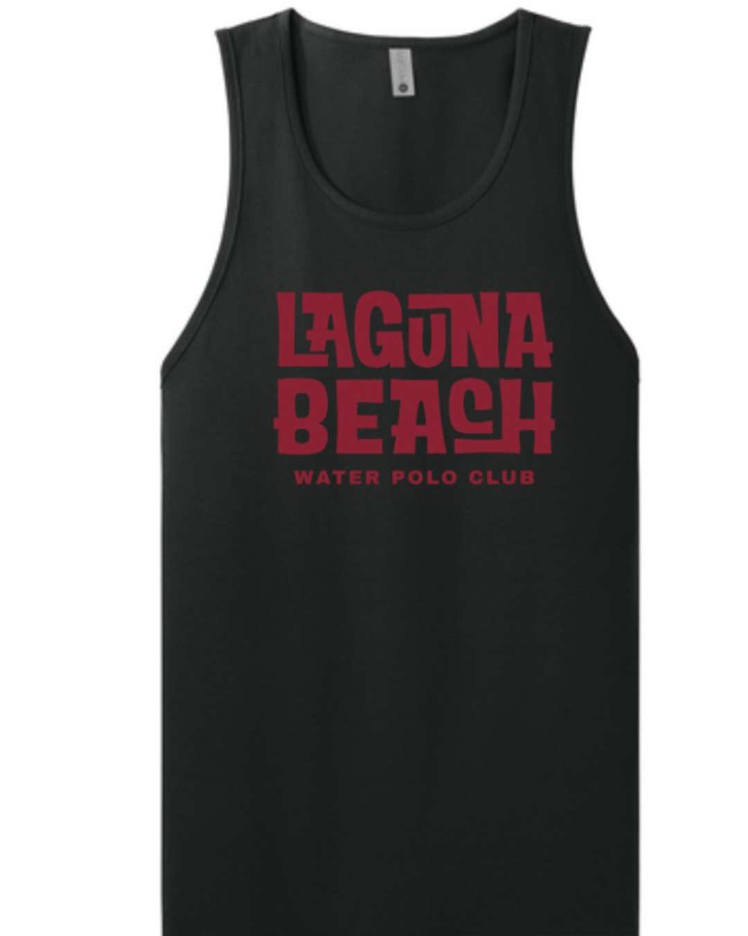 Laguna Beach Water Polo Club Adult Male Tank Top Black